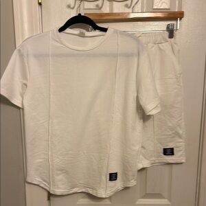 NWOT SHEIN Kids White Matching Set #410